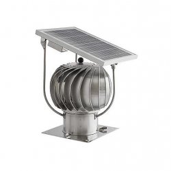 Darco - Kaminverkleidungen - Hybridturbovent mit Solarpanel